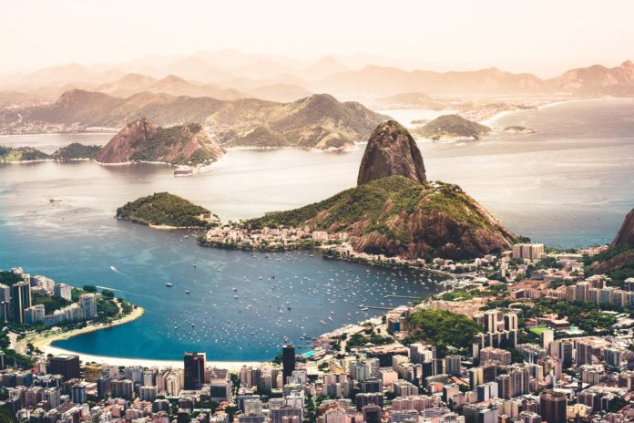A view of Rio de Janeiro, Brazil