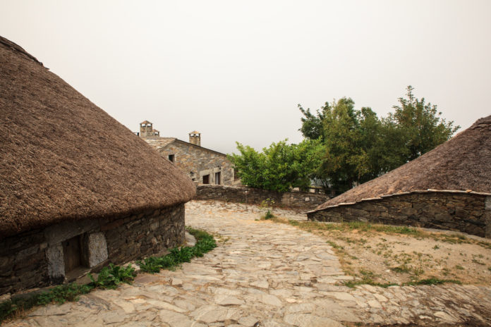 The palloza, a traditional dwelling of Cebreiro and also the Serra dos Ancares of northwest Spain.