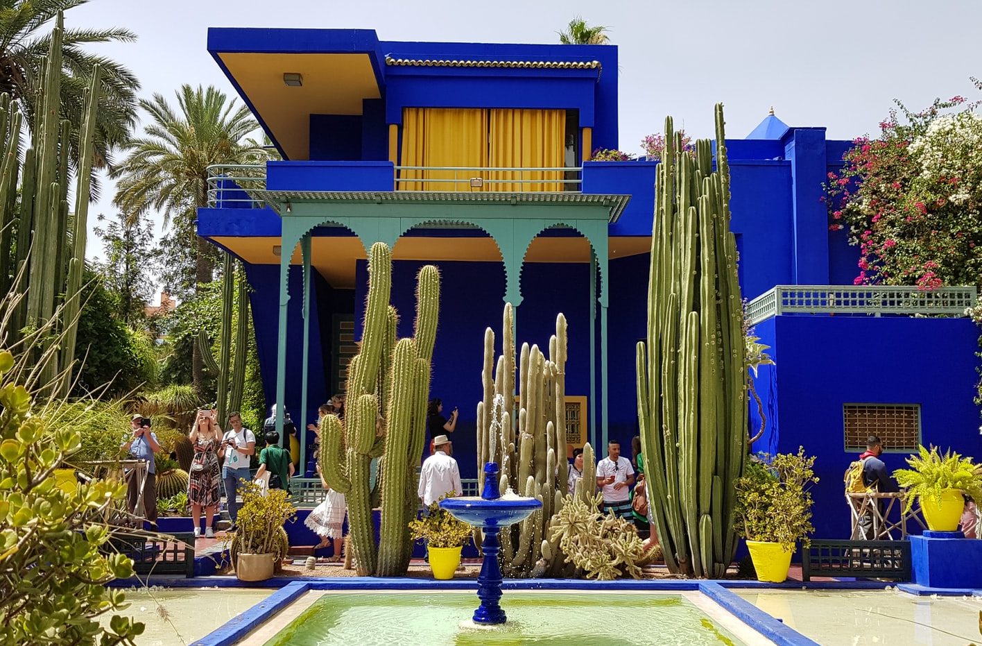 Парк Мажорель в Марокко