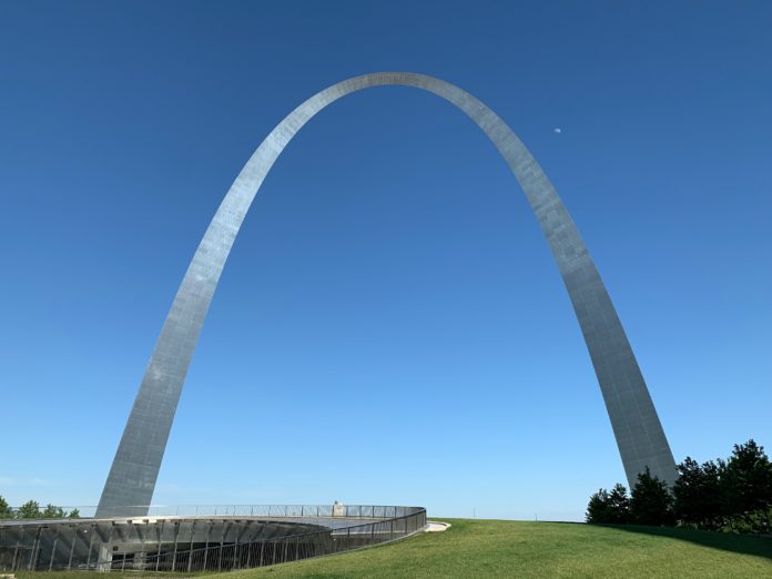 Gateway arch national park, St. Louis.