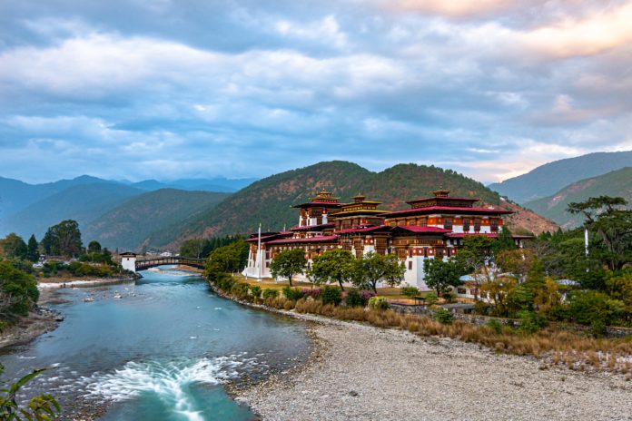 Punakha Dzongkhag, Bhutan.
