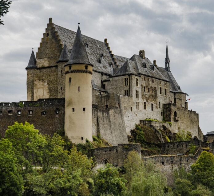 Vianden Castle in Luxembourg