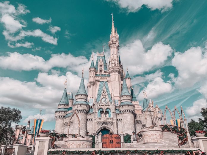 Magic Kingdom theme park in Disney World in Orlando, Florida