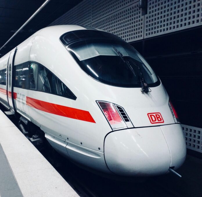 High Speed Train in Berlin, Germany
