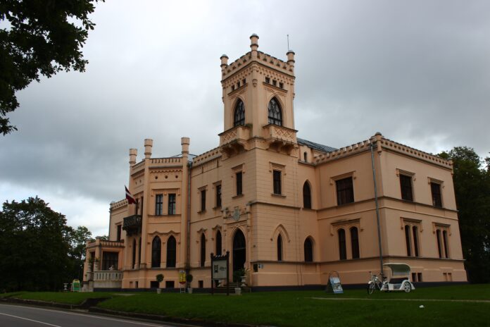 New Palace in Alūksne, Latvia