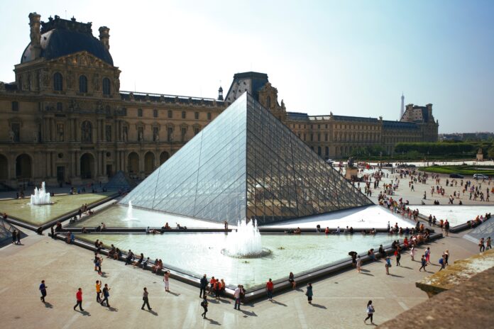 Louvre Pyramid, Paris, France
