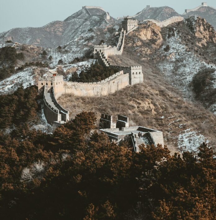 Great Wall, Jinshanling, Jinshanling Great Wall Scenic Area, Luanping County, Chengde, Hebei, China